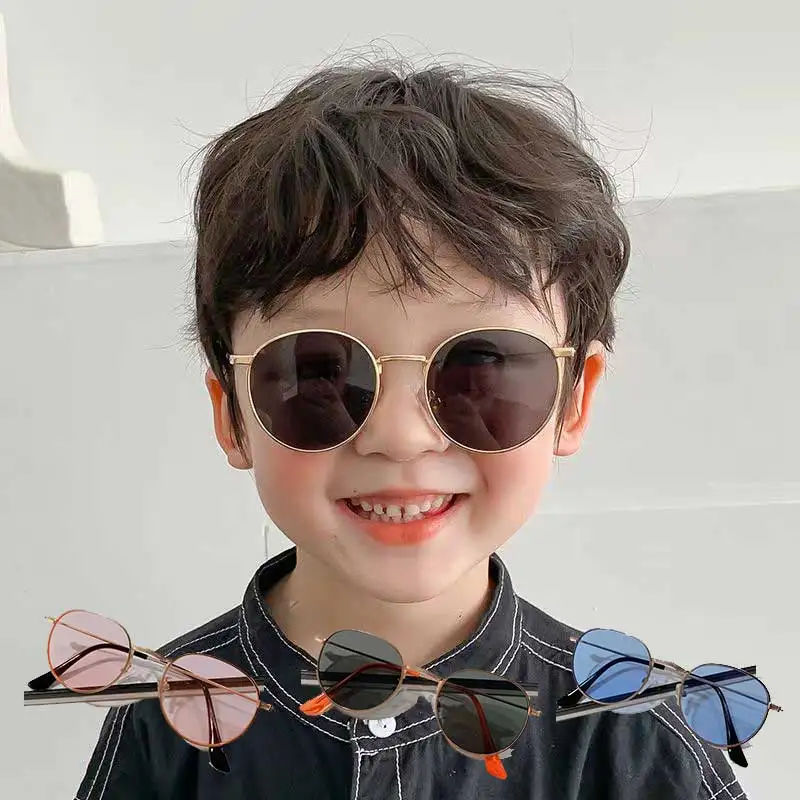 Kids Sunglasses Children Colorful Pilot Sun Glasses Classic Aviation Sunglasses For Boy And Girl Kids Sunglasses Eyewear UV400