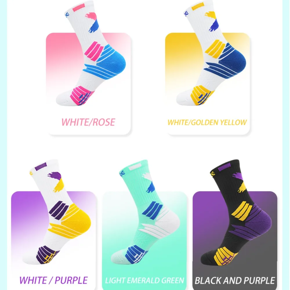 Basketball Socks Man Kids Thickened Towel Bottom Professional Medium Tube Sports For Elite Running Cycling