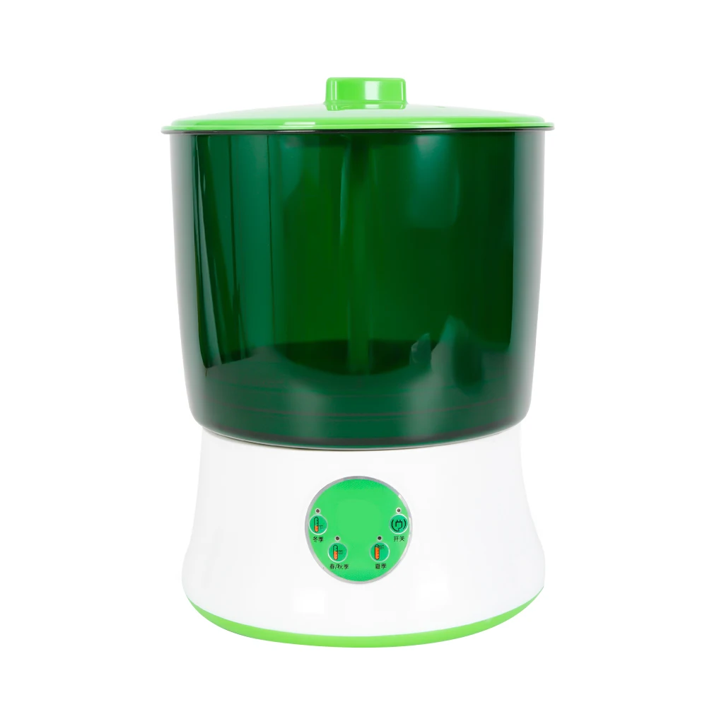 2 layers Automatic Bean Sprouts Machine Bean Sprout Maker Food grade ABS 110V ABS Plastic Homemade Multifunctional 2.5-4 Days