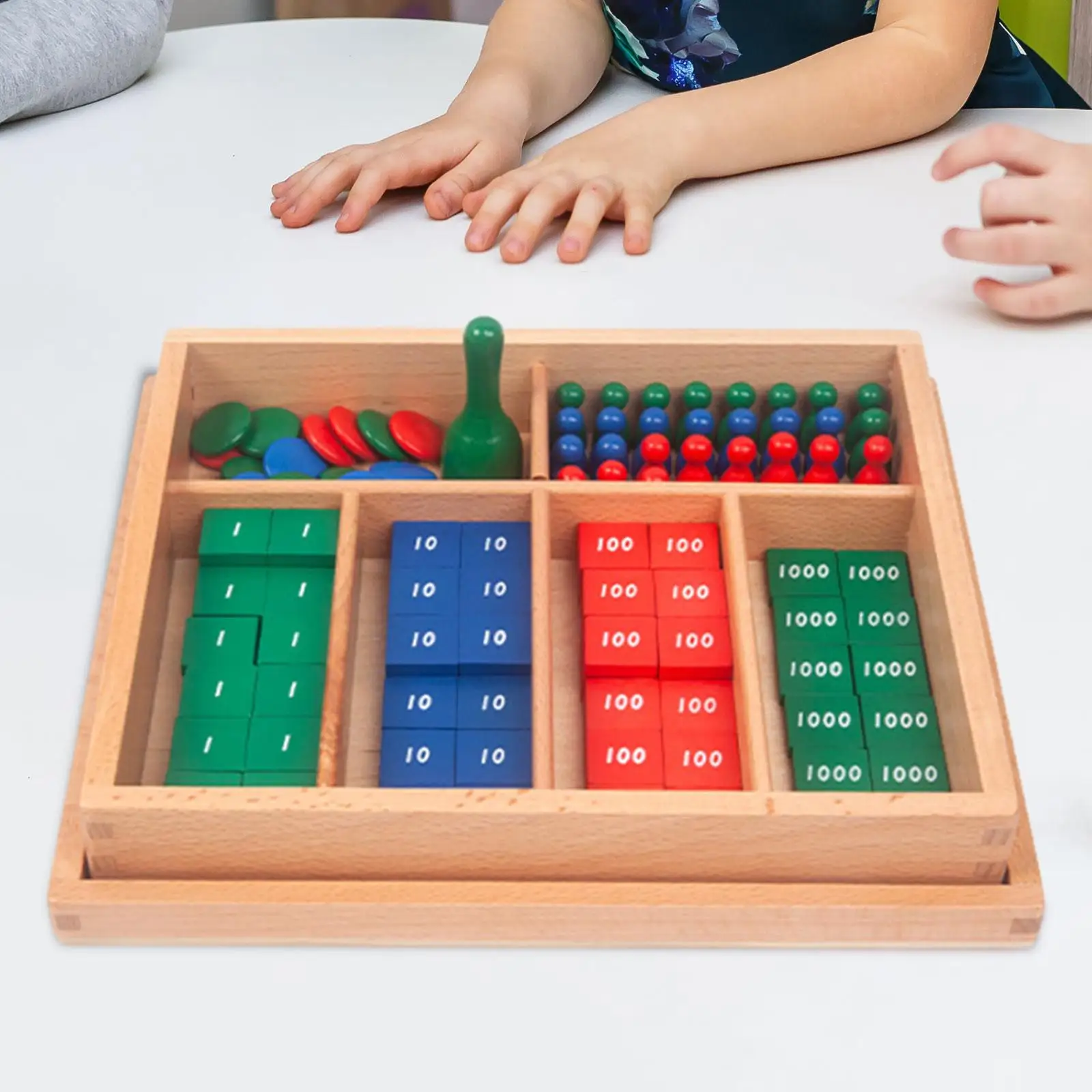 Montessori Stamp Game Baby 3 -6 Year Olds Preschool Tool Classical Educational Toys Early Learning Tool Wooden Toy Maths Toys Montessori Stamp Game Baby 3 -6 Year Olds Preschool Tool Classical Educational Toys Early Learning Tool Wooden Toy Maths Toys
