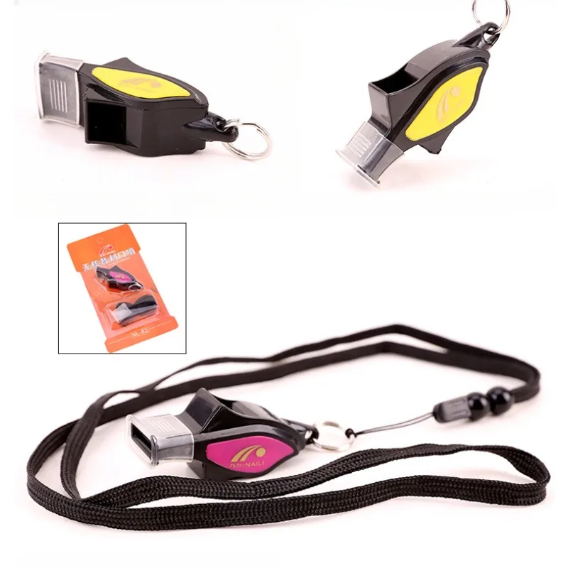 Professional Whistle Soccer Basketball Referee Whistle Outdoor High Quality Sports Like Big Sound Whistles Seedless Match Tools