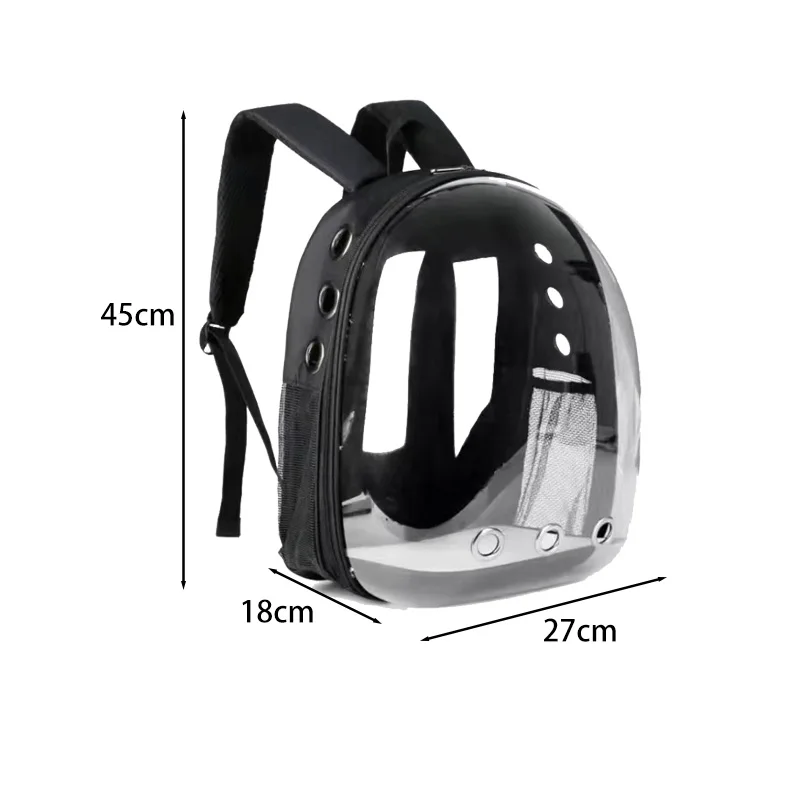Cat Backpack Portable Space Cabin Breathable Cat Bag Pet Harness Pet Travel Supplies Breathable Backpack High-capacity Space