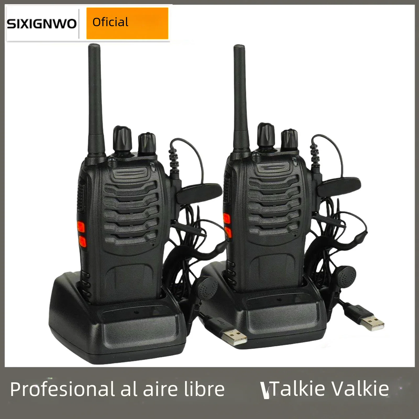 WalkietalkiedelargadistanciaprofesionalCivilalairelibreiren