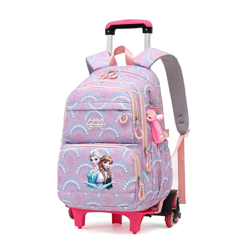 Barbie Elsa And Anna Luggage Disney Frozen Trolley Bag School