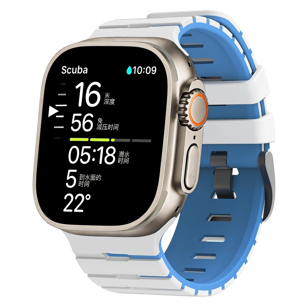 Breathable Silicone Bracelet Wrist Strap