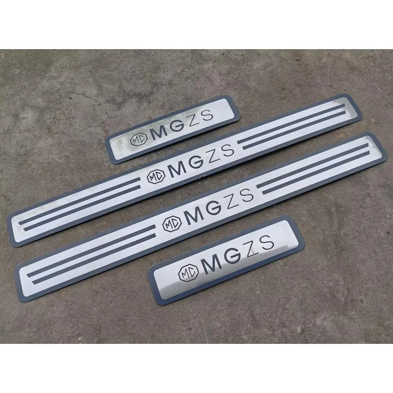 

For Mg Zs 2016-2019-2021- 2023 Door Sill Scuff Plate Cover Trim Stainless Steel Threshold Pedal Styling Protect car assecories