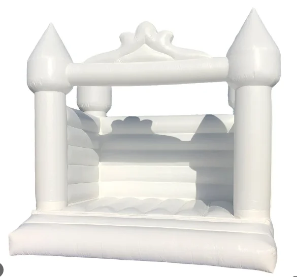 

Good Quality Jumping Bouncy Castle Jumper Wedding White Inflatable Bounce House For Party