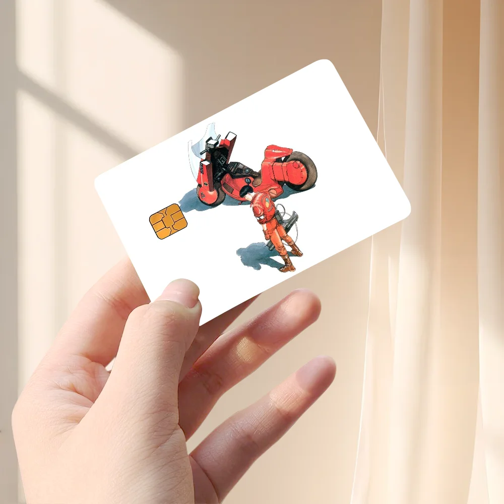 Akira Anime Credit Card Protective Stickers - Scratch and Abrasion Resistant