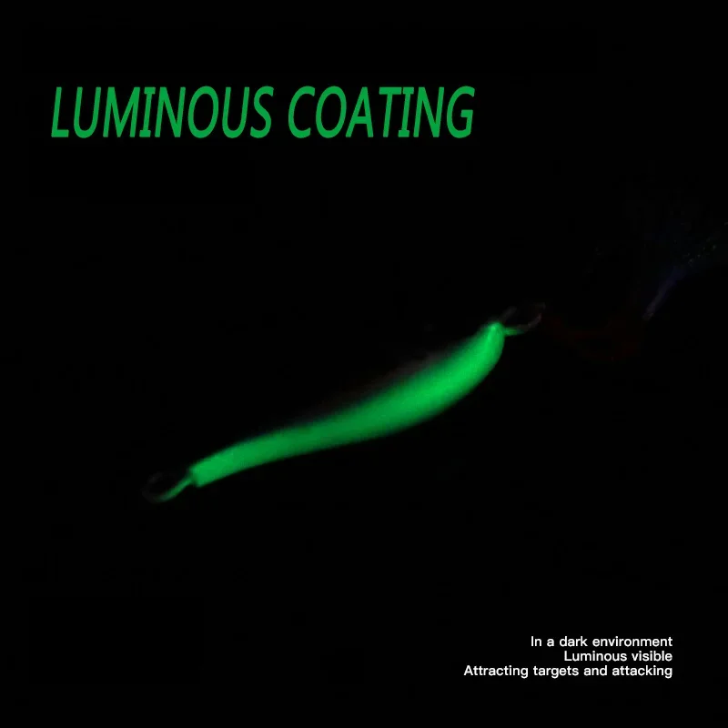 NEW 3D Metal Jig 15g 20g 30g 40g 60g 80g Sea Biomimetic Fish Iron Plate Bait Wobbler Fishing Lure Artificial Ocean Boat Fishing