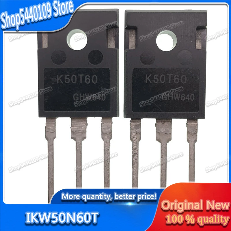 Transistor IKW50N60T TO 247 K50T60 TO247 IKW50N60 50N60 IGBT 50A 600V n ...