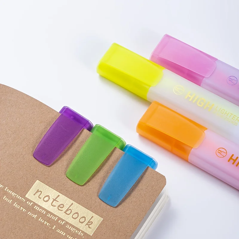 Fluorescent Highlighters for Students,Teachers Use - Ideal for Notetaking, Marking,Back-to-School Supply and Holiday Gift Choice - 2