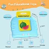 Kids English Word Games Talking Flash Cards Learning English Machine Education Electronic Book Toddlers Language Reading Helper 6