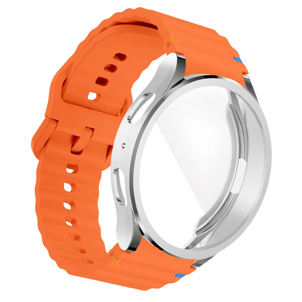 Sports Strap with Soft Silicone Bracelet and TPU Protective Cover