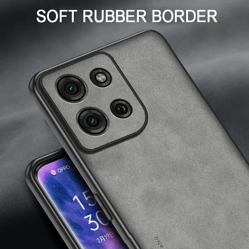 Luxury Sheepskin Leather Phone Case - Premium PU Protection Cover