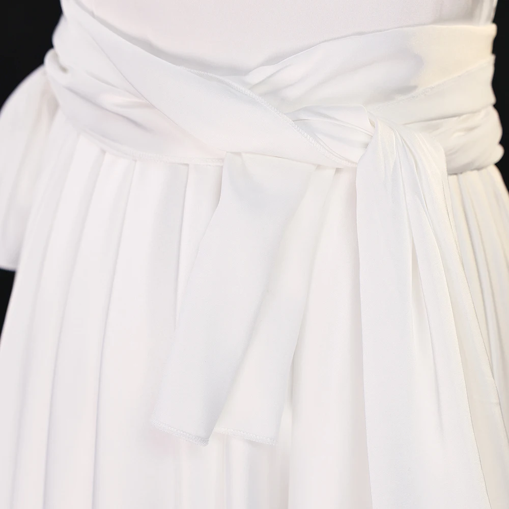 Re:Zero - Starting Life in Another World-Inspired Emilia Wedding Dress Cosplay Costume for Women