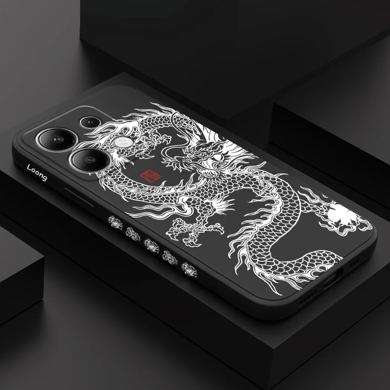 Dragon Wings Fly Liquid Silicone Phone Case - Sleek & Durable Cover