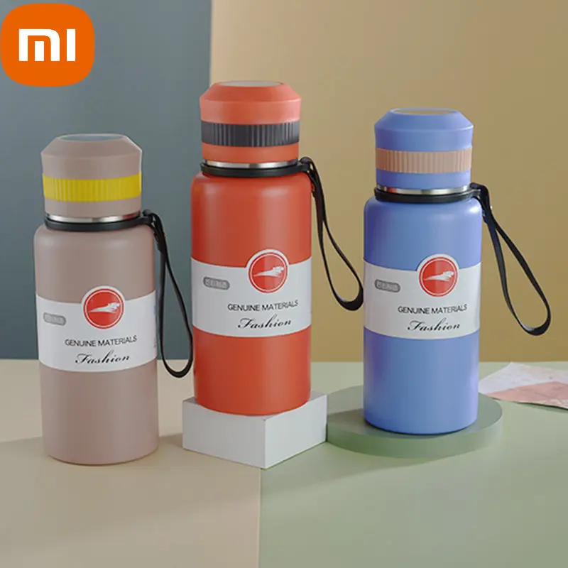 

Термос Xiaomi, бутылка для воды 316, бутылка для воды из нержавеющей стали, Вакуумная бутылка для воды, сохраняет холодную ручку, спортивная чашка для воды