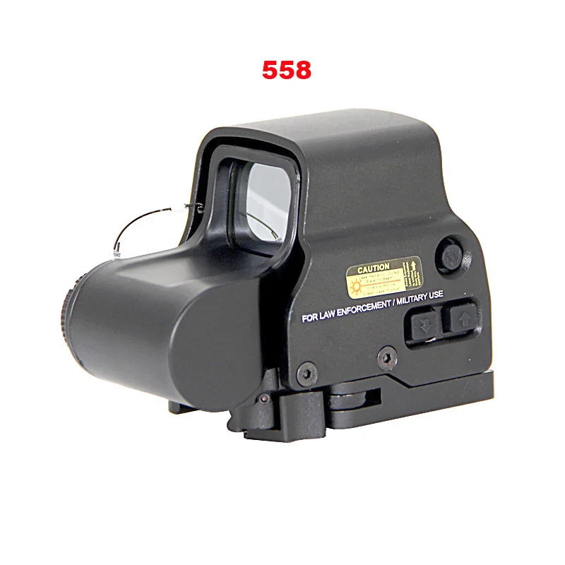 Tactical 558 556 Holographic Scope Red and Green Hunting Rifle Reflex Sight with Integrated 5/8\