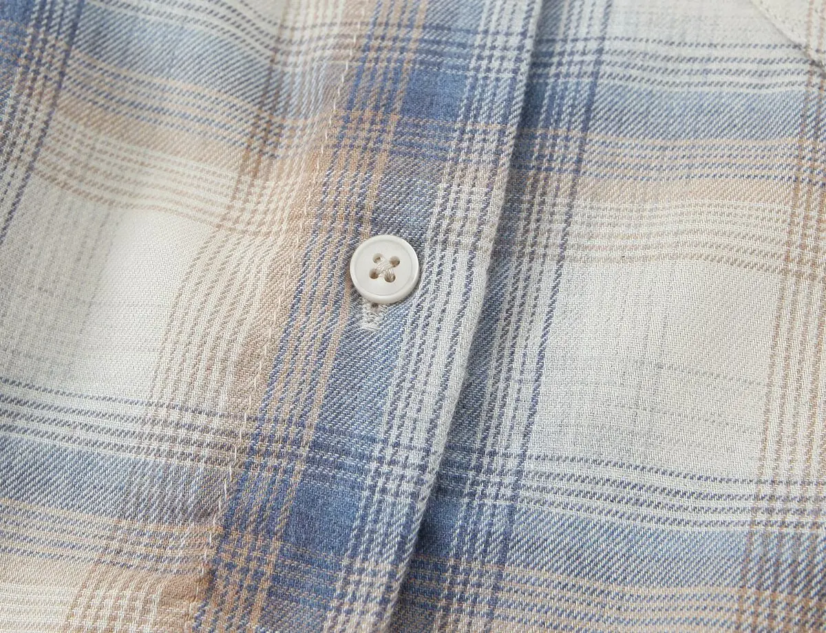 HH Damen Frühlingsmode Bequemes Langarmhemd mit Doppelrevers, Karomuster und Einfarbiger Dekoration, Vielseitiges Casual-Oberteil – Detail 7