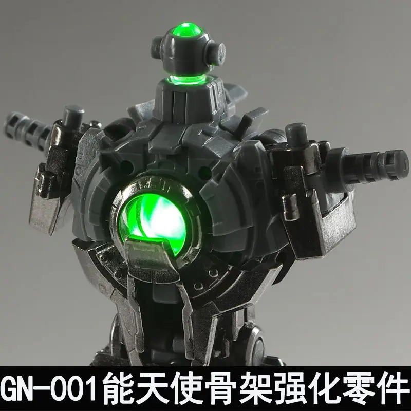 在庫あり】TC MODEL 強化金属フレーム改造パーツ GN LED付き MG 1/100