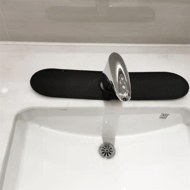 Faucet Water Absorbent Mat Sink Splash Guard Microfiber Faucet Splash Catcher Countertop Protector For Kitchen Bathroom