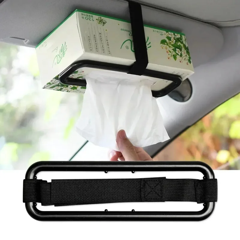 Car supplies paper box clip visor hanging towel box seat back frame