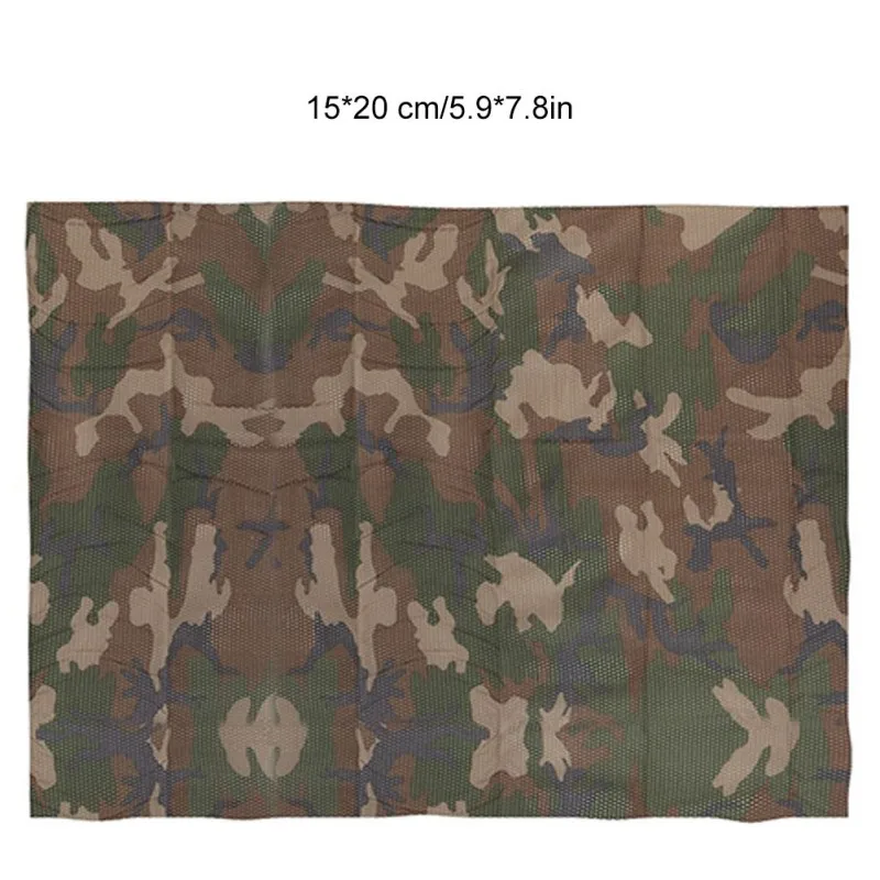 Camouflage Net Quick Dry Portable Foldable Hunting Camping Outdoor Tactical Covert Invisible Breathable