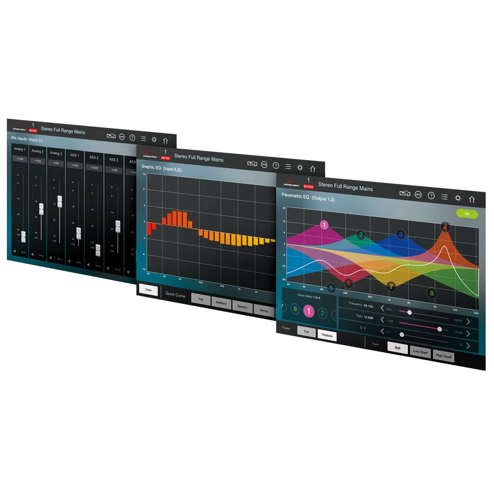 DriveRack VENU360 Pro Audio Driver Rack 3 Input 6 Output Stage Audio Processor Software Rack Professional Processor