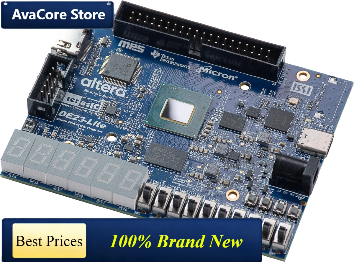 AvaCoreTerasic DE23-Lite 개발 키트: 비전 및 로봇공학용 HDMI, SDRAM 및 USB-C를 갖춘 Agilex 3 FPGA 개발 보드
