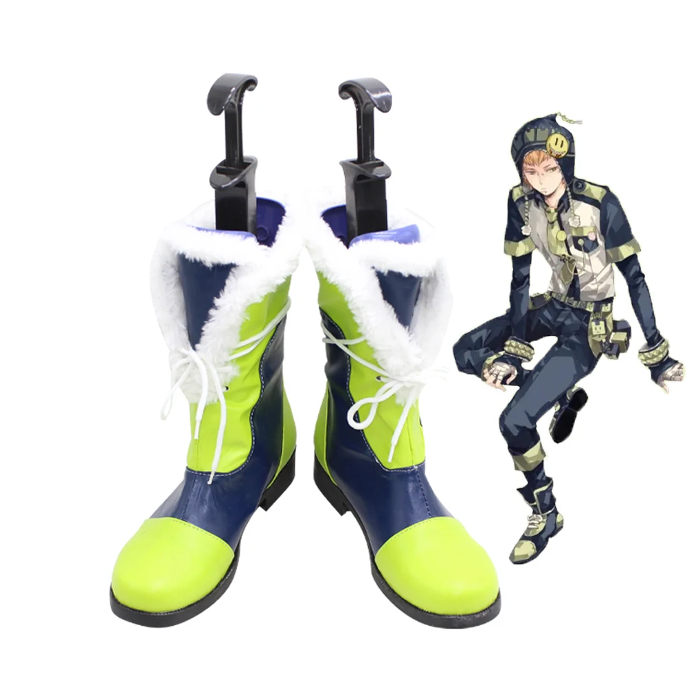 Dramatical Murder Noiz Anime Cosplay Boots Shoes For Men Women
