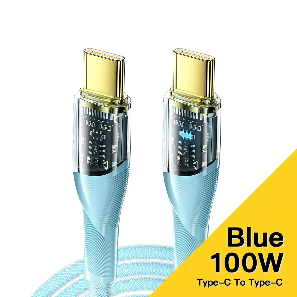 100W Blue Cable