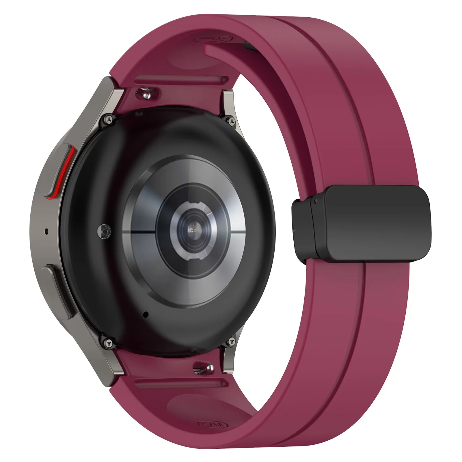 Magnetic Silicone Watch Band with Adjustable Strap