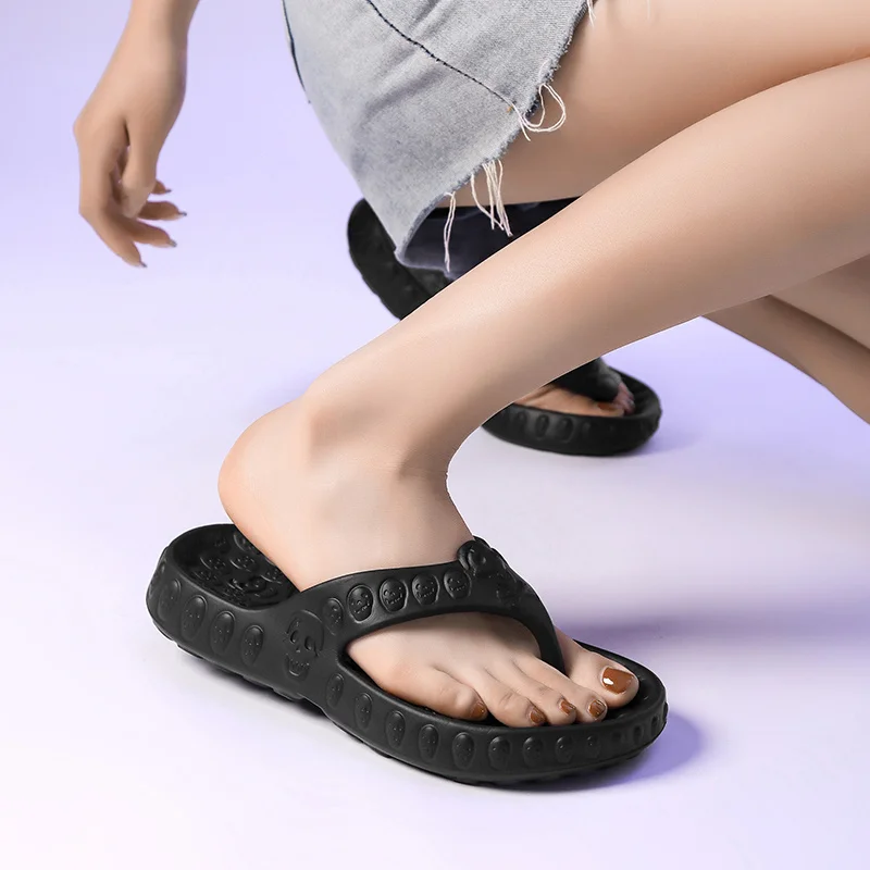Men's Flip Flops Slip Comfy Non-Slip Summer Slippers Soft Foam Sliders Slipper for Indoor Outdoor_voghion.com