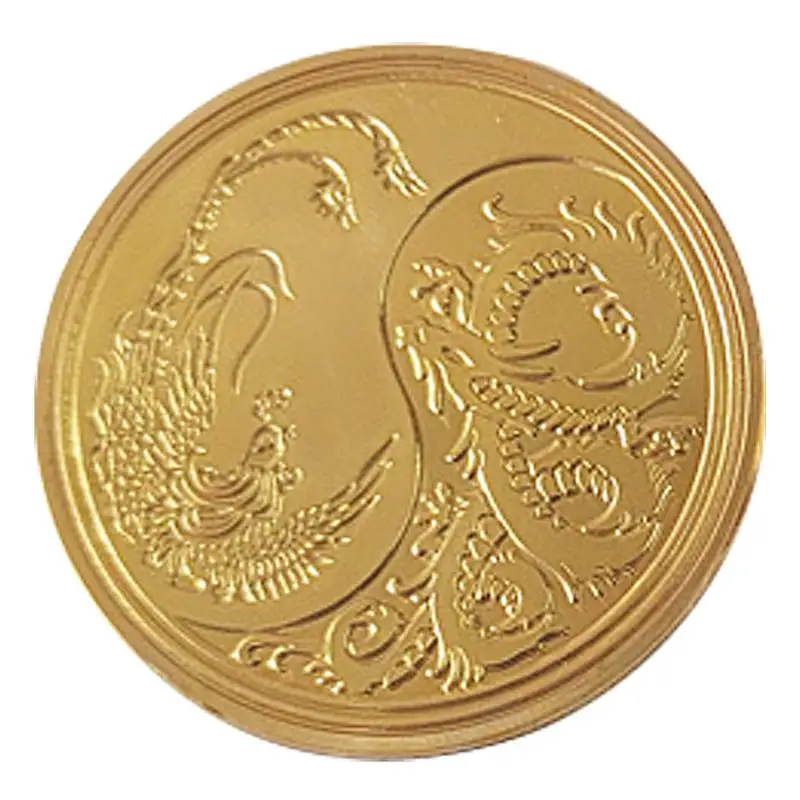 

Zodiac Commemorative Coin New Year Dragon Coin For Chinese Lunar New Year Home Decor Creative Ancient Creatures Coin Collectible