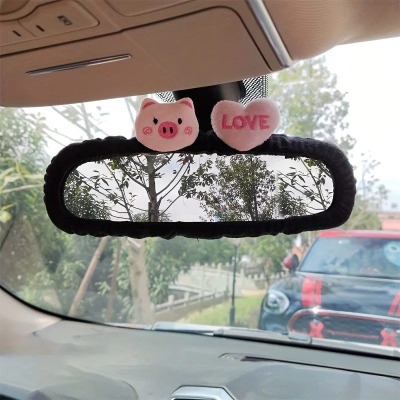 Rearview Mirror Protector Rearview Mirror Rearview Mirror Cover Carbon Fiber Mirror Cover 1 Piece of Card Rearview Mirror Cover for Caring Car Protection and Adding Style To Car Rearview Mirrors Interior