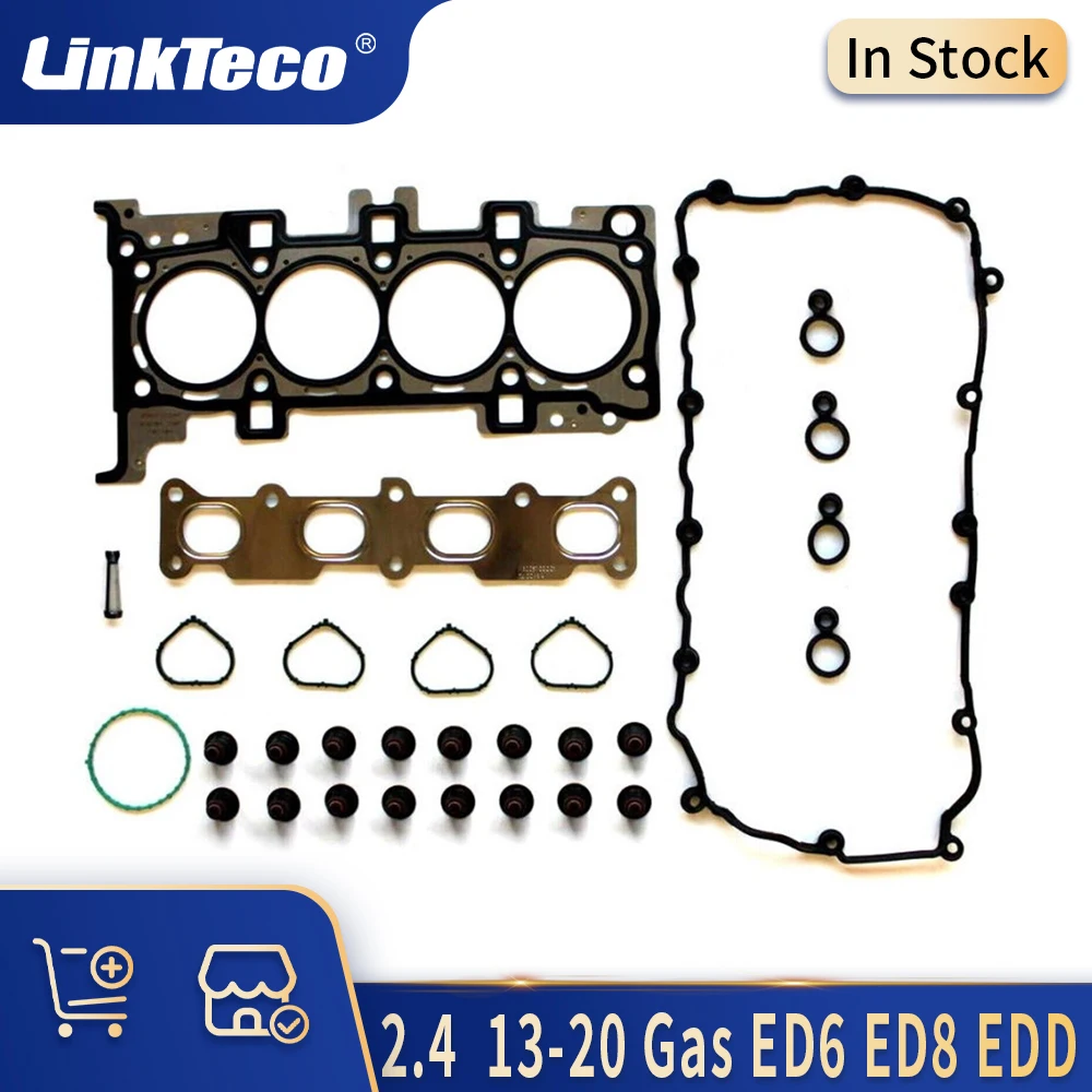 

Auto Engine Parts Cylinder Head Gasket Seal Set Kit Fit 2.4 L 13-20 Gas ED6 ED8 EDD For CHRYSLER FIAT JEEP CHEROKEE DODGE RAM