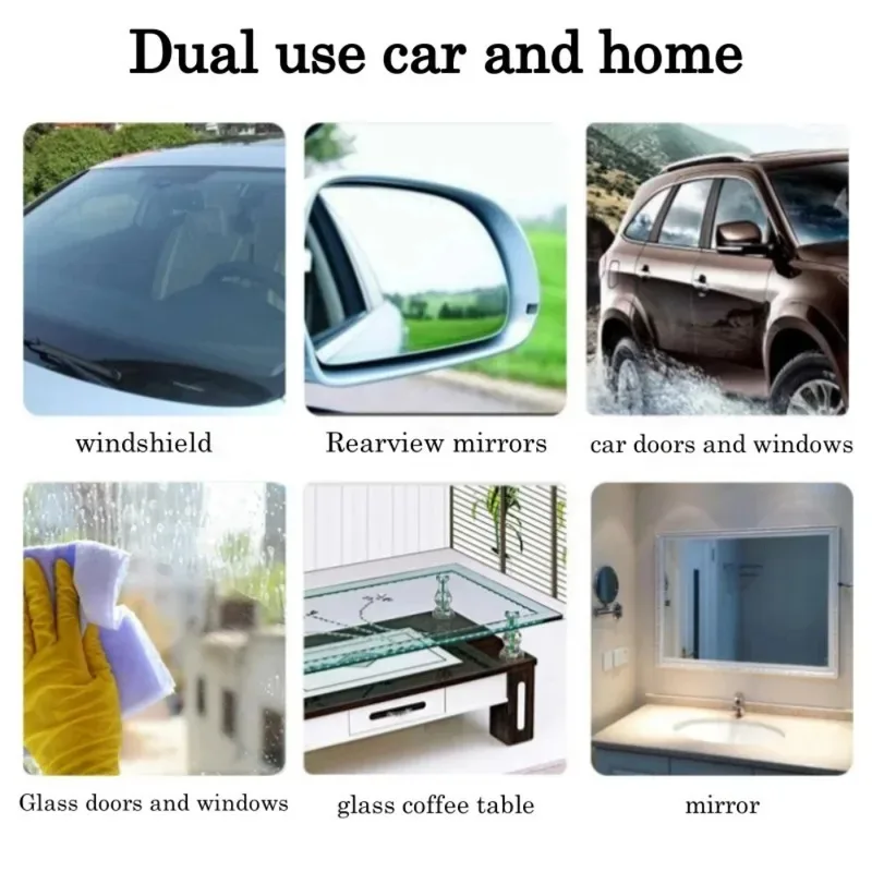 Car Windshield Glass Washer Tablets Effervescent Solid Cleaning For Window