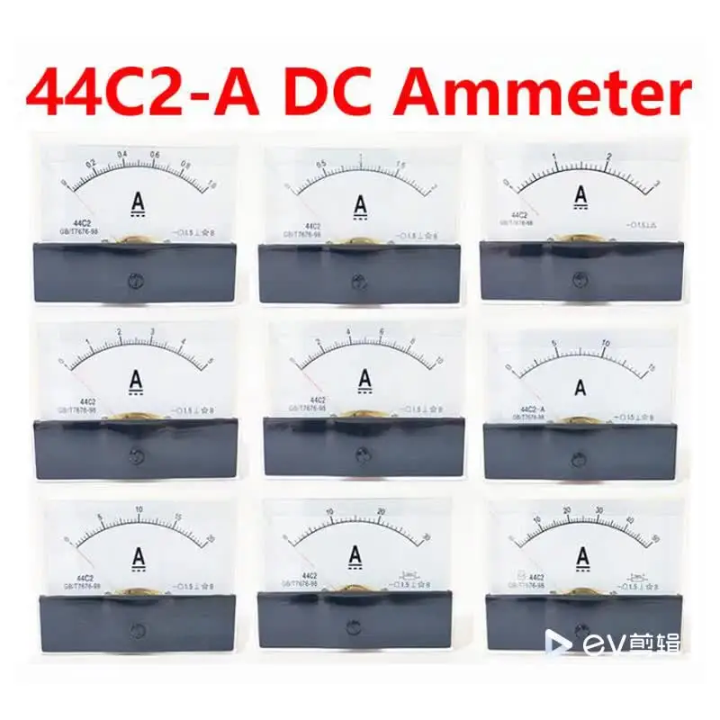 Wide Angle Advanced Analog Panel Voltmeter , Analog Electric Meter With DCF