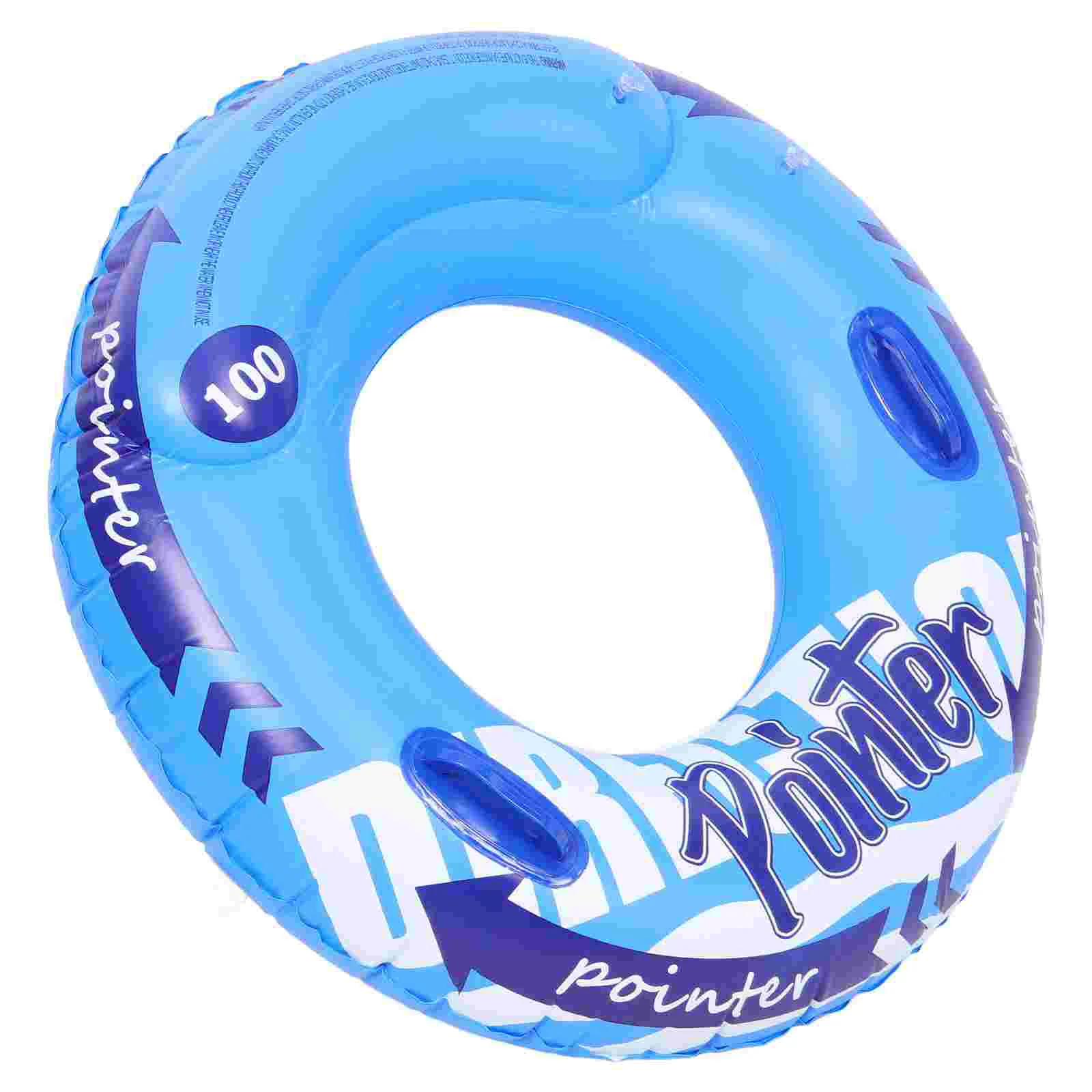 

Pool Double Airbag Swimming Ring Float Inflatable Lifebuoy PVC Outdoor Portable