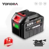 Yofidra 18-21V 150000mAh 22500mAh Rechargeable Lithium Ion Replace Battery For Brushless Electric Drill Wrench Blower Power Tool 1