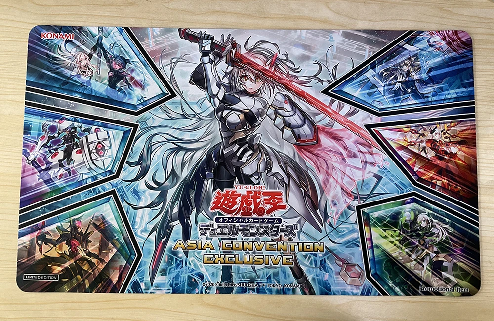 YuGiOh Sky Striker Ace - Zero Playmat Shizuku TCG CCG Mat