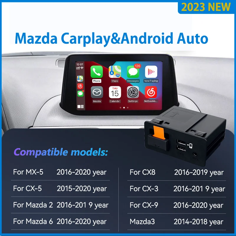 Apple Carplay Android Auto Usb Adapter Oem Per Mazda Carplay Hub Mazda 3 6 2 Cx3 Cx5 Cx9 Cx8 Mx5 Miata Tk78669U0C Kit Di Retrofit