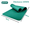 200cm X 90cm NBR Yoga Mats Anti-slip Sport Fitness Mat Blanket for Exercise Yoga and Pilates Gymnastics Mat Fitness Equipment 6