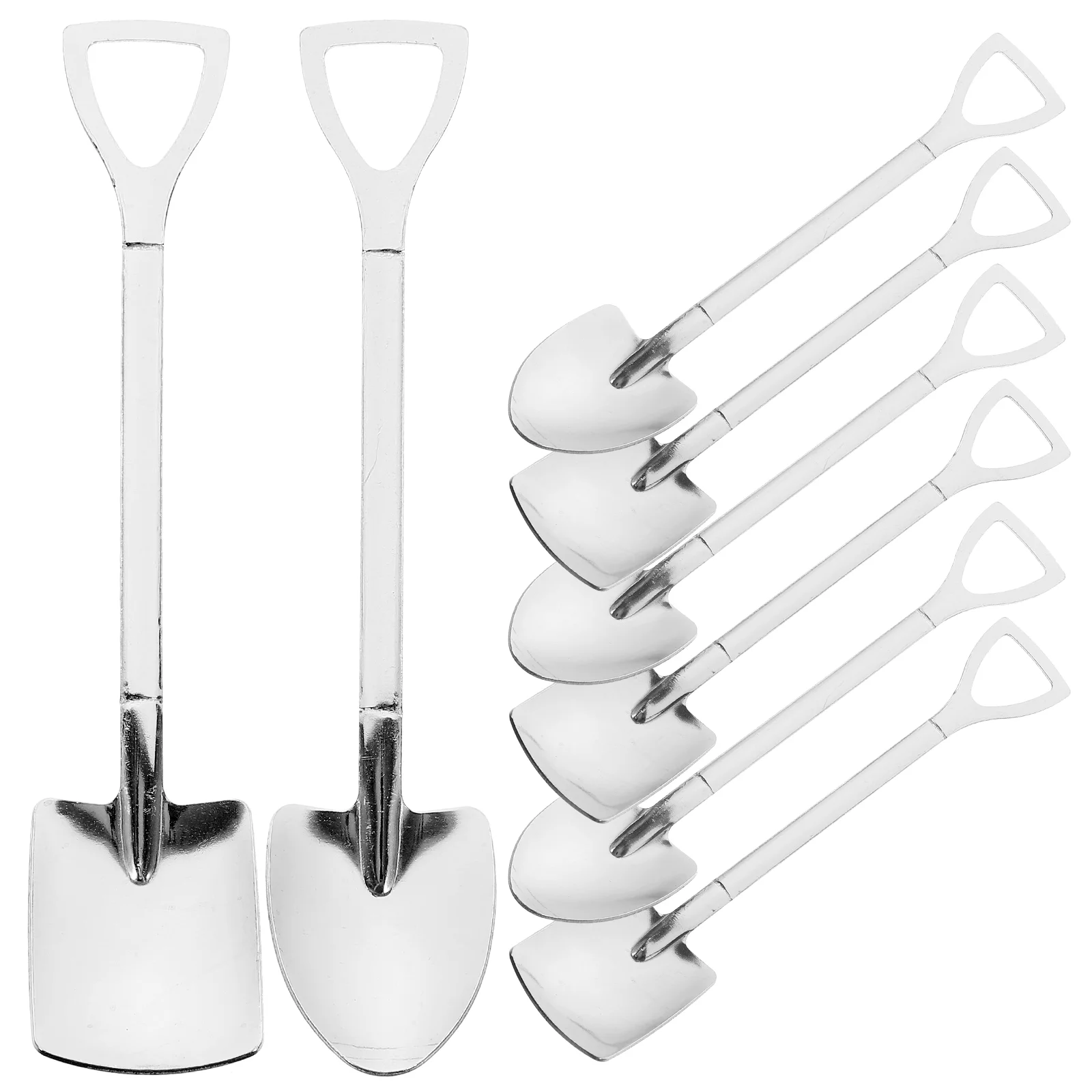 

Spoon Stainless Steel Spoons Coffee Flatware Cake Mixing Dessert Baby Old Fashioned Cocktail Kit