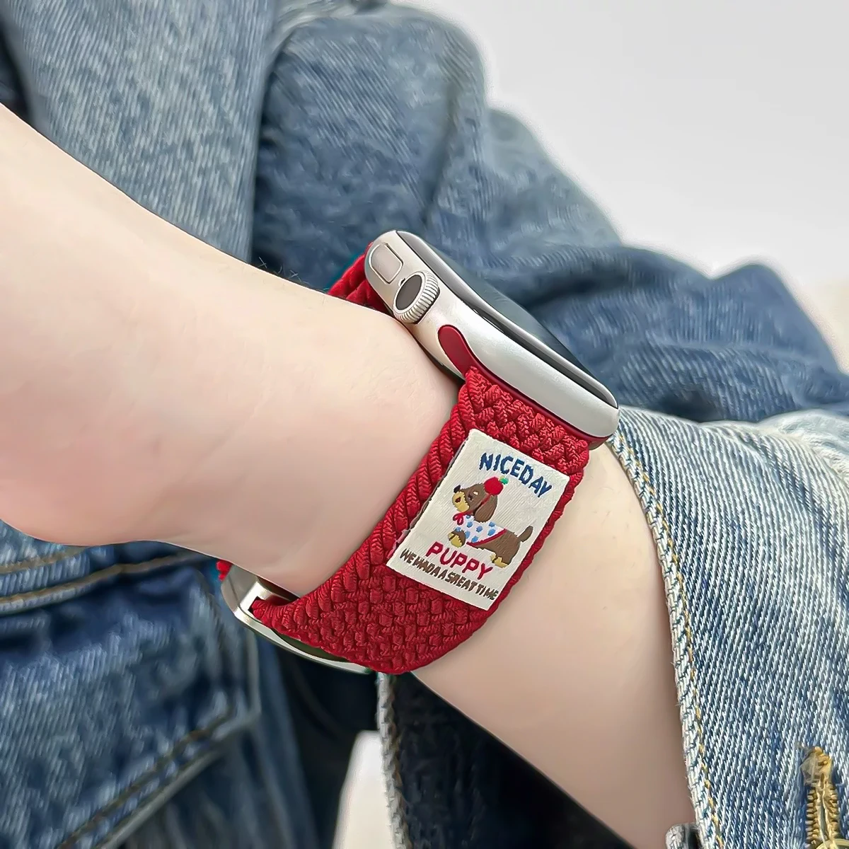 Nylon Magnetic Strap for Smartwatch - Universal Adjustable Band
