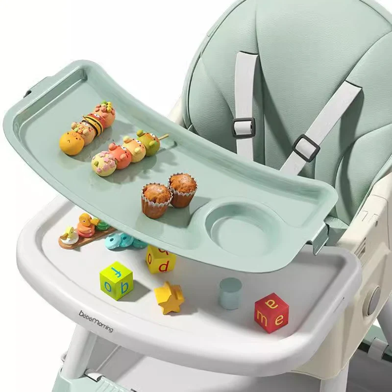 Rocking Chair Baby Seat Children's Kitchen Child Dining Wheels High Chair Cushion Plastic silla infantil Bedroom Furniture