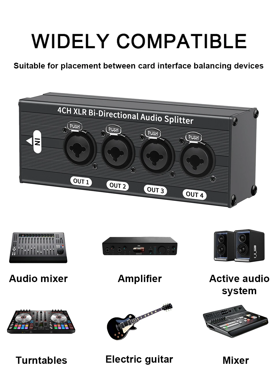 sivuprofiili alumiinisesta XLR-jakorasiasta