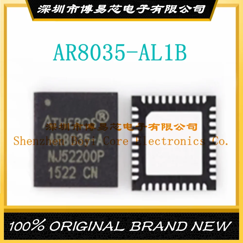 AR8035-AL1A-R New Original AR8035-A Ethernet Transceiver Chip AR8035-AL1B 5pcs new and original dm9162ep dm9162 ethernet transceiver chip qfp48 dm9162ep dm9162 qfn48