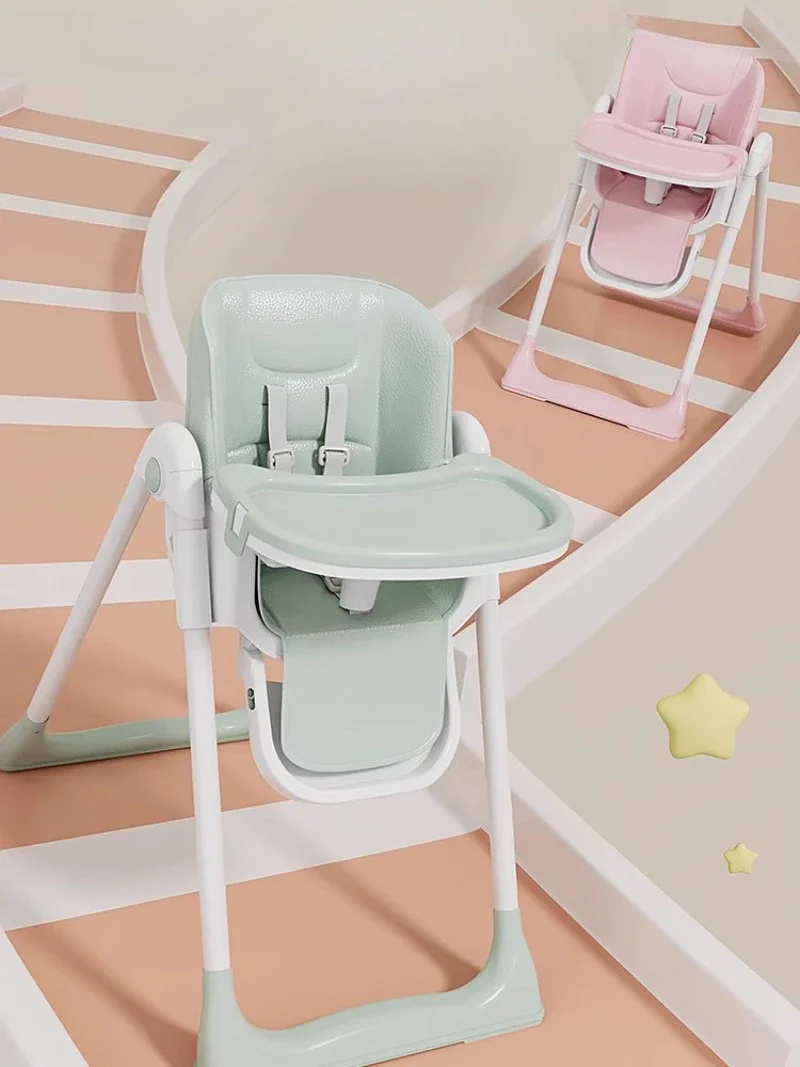 

Baby Seat Heightad Justable Minimalist Dining Chairs Foldable Reclining Childrens Dining Chairs Cadeira Home Furniture HYDC