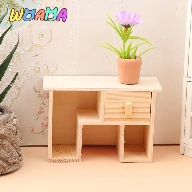 1/12 인형의 집 미니어처 꽃 식물 화분 모델, 인형의 집 집 장식, 어린이 완구용 정원 액세서리